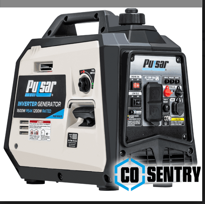 1600 W Inverter Generator with Sensor