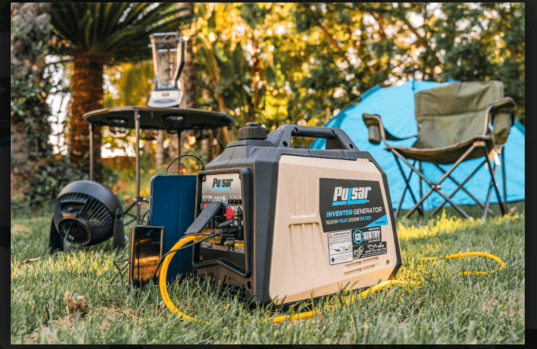 1600 W Inverter Generator with Sensor