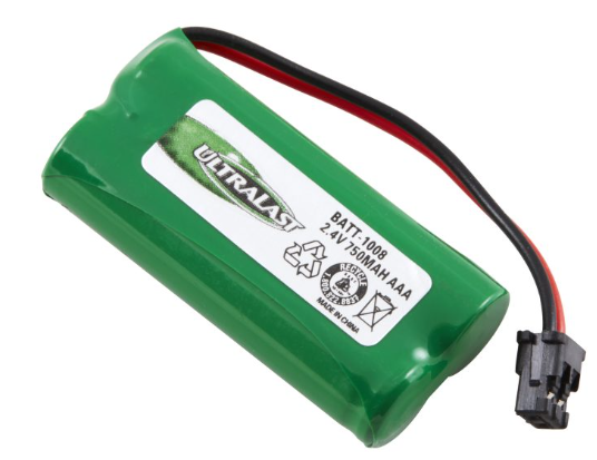 2.4 Volt 750 mAh NiMH Battery for Radio Shack 43-264 with eco-friendly design.