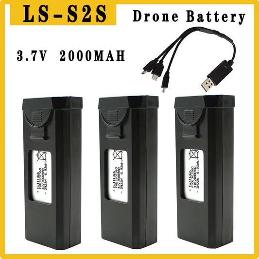 NEW Drone BT2.0 PH2.0 3 V3 6-Port 1S LIPO LiHV Battery Charger/Discharger with Memory Function, Buzzer, LCD & TYPE-C – Perfect for FPV Drones