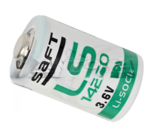 Saft 3.6V Cylindrical Lithium Battery – 1200mAh